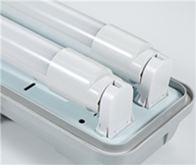 IP65 LED triproof double tube batten light